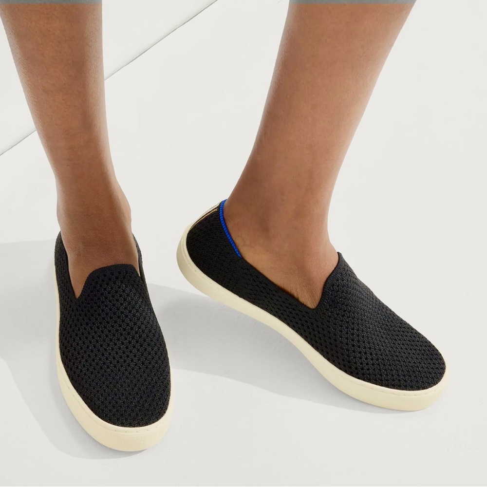 [ROTHY’S]  Navy Slip-On platforms